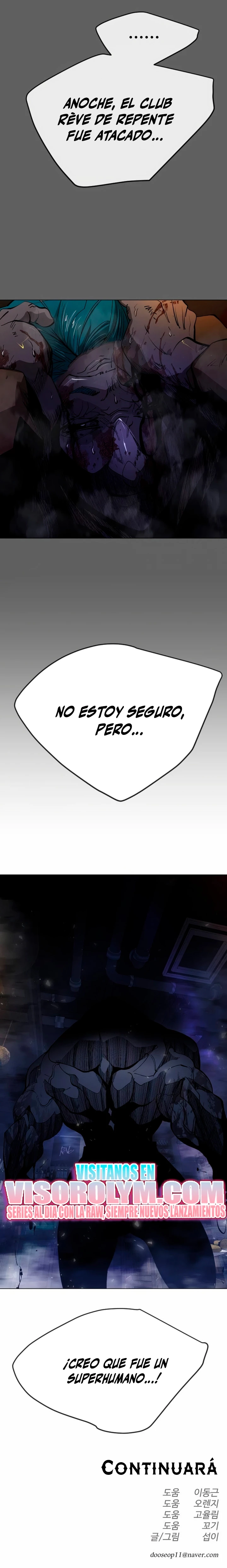 Super humanos Capitulo 168 página 38