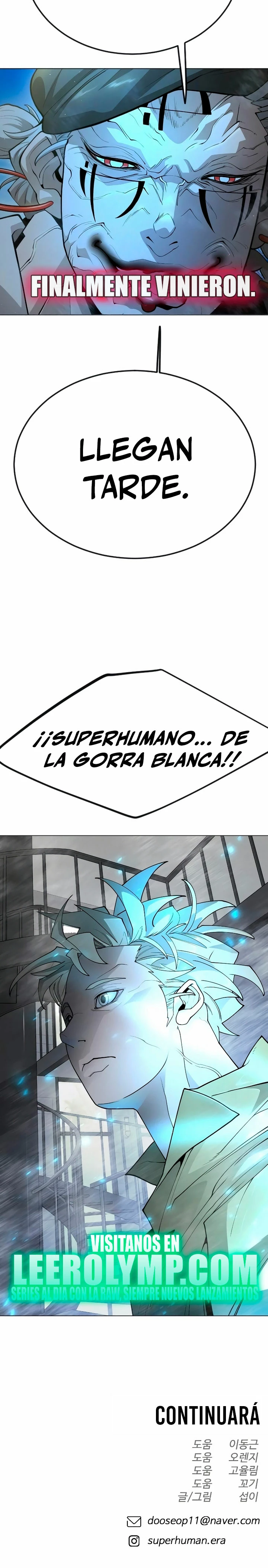 Super humanos Capitulo 186 página 34