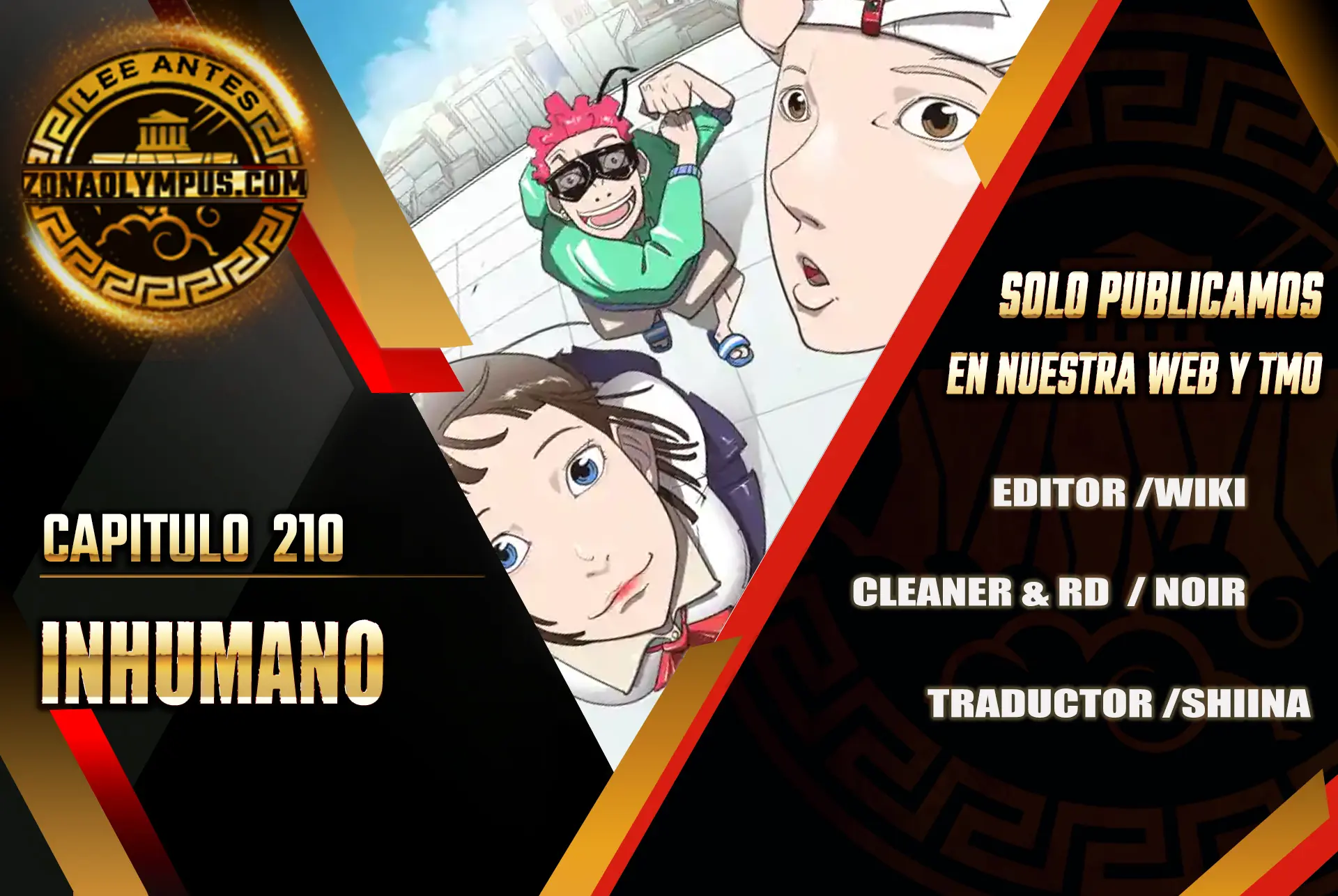 Super humanos Capitulo 210 página 2