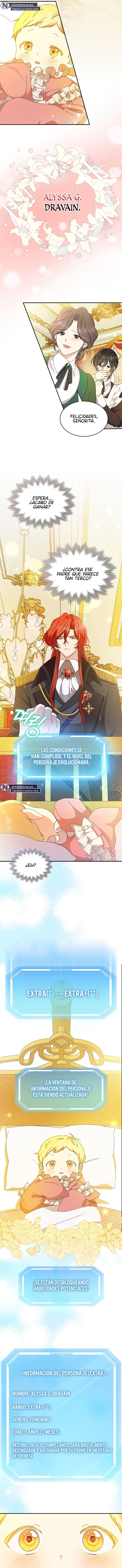 Ella es extra, pero es la única hija del duque. Capitulo 3 página 9