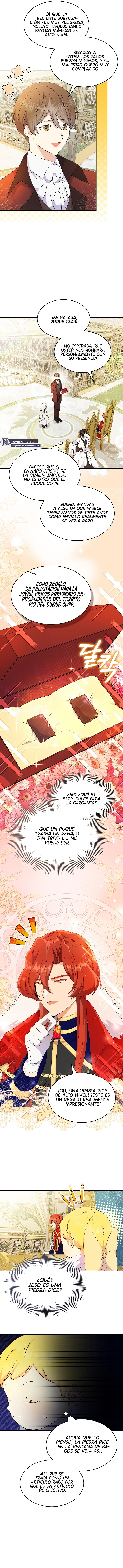 Ella es extra, pero es la única hija del duque. Capitulo 6 página 3