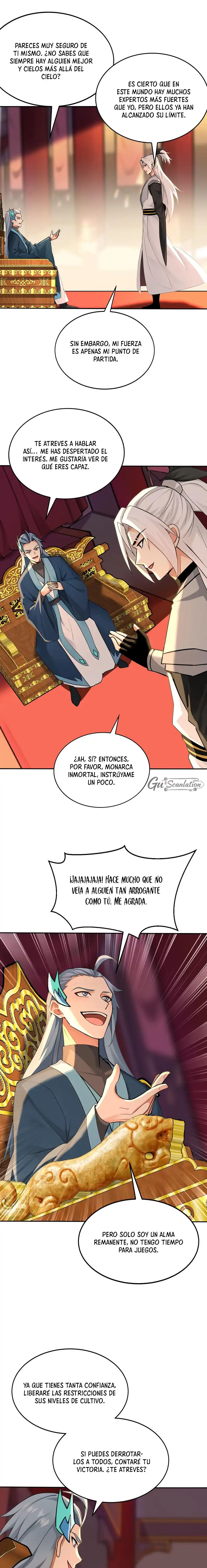 ¡Mientras mis discípulos se matan entrenando, yo me relajo! Capitulo 191 página 8