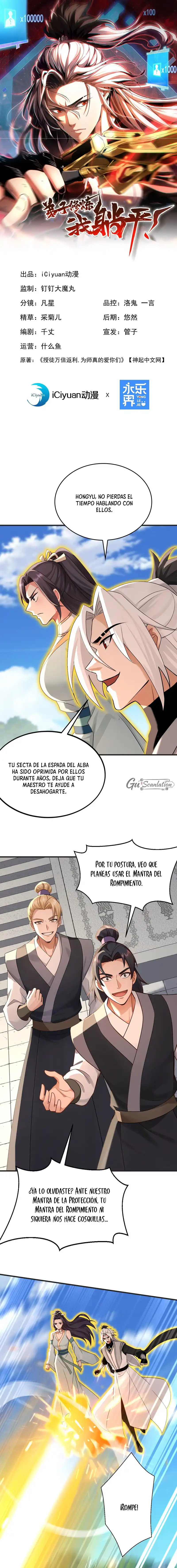 ¡Mientras mis discípulos se matan entrenando, yo me relajo! Capitulo 200 página 2