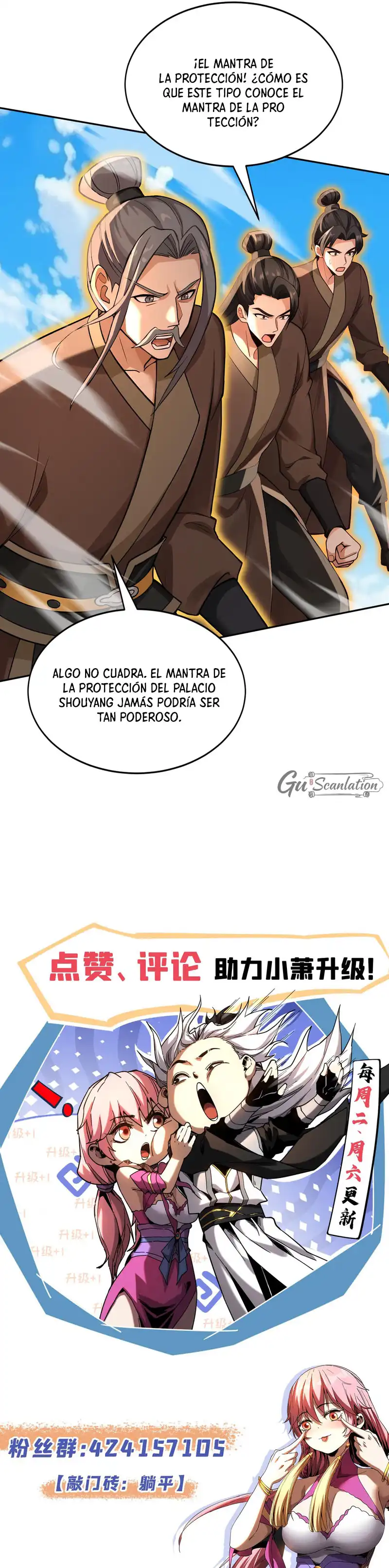 ¡Mientras mis discípulos se matan entrenando, yo me relajo! Capitulo 203 página 11