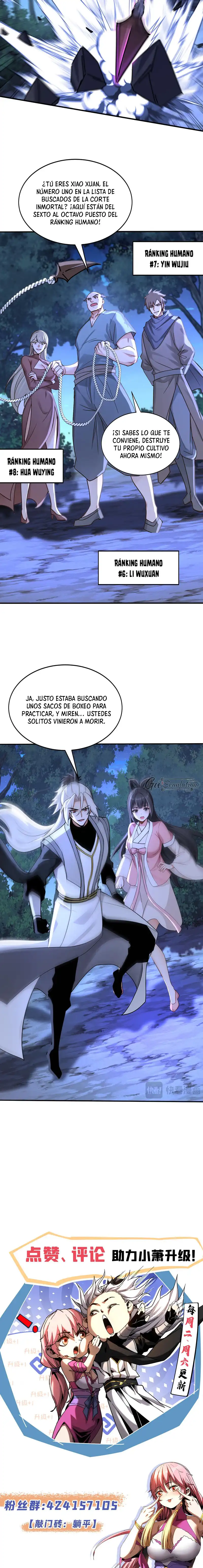 ¡Mientras mis discípulos se matan entrenando, yo me relajo! Capitulo 207 página 10