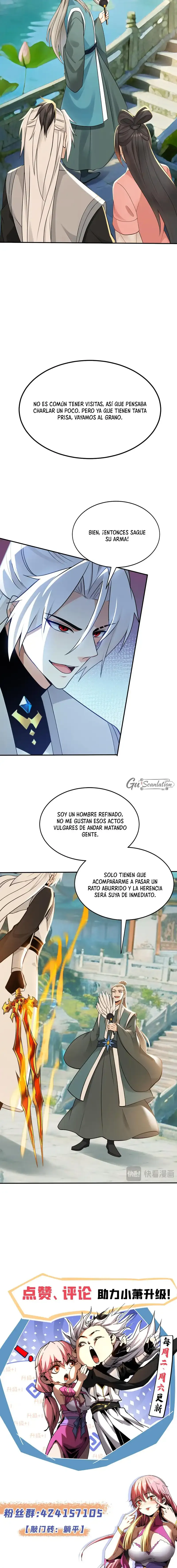 ¡Mientras mis discípulos se matan entrenando, yo me relajo! Capitulo 218 página 10