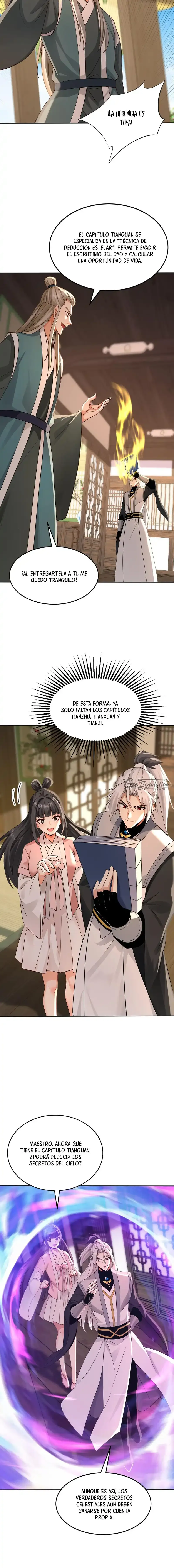 ¡Mientras mis discípulos se matan entrenando, yo me relajo! Capitulo 220 página 8