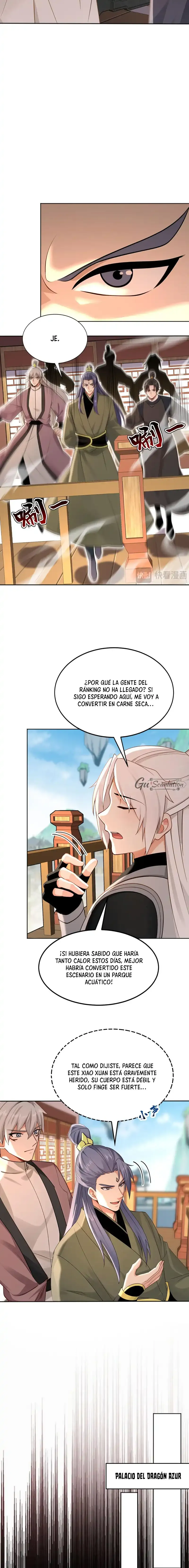 ¡Mientras mis discípulos se matan entrenando, yo me relajo! Capitulo 223 página 8