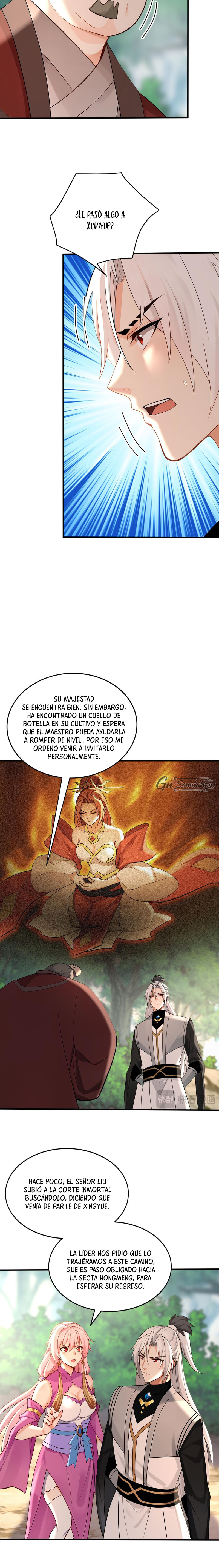 ¡Mientras mis discípulos se matan entrenando, yo me relajo! Capitulo 240 página 4