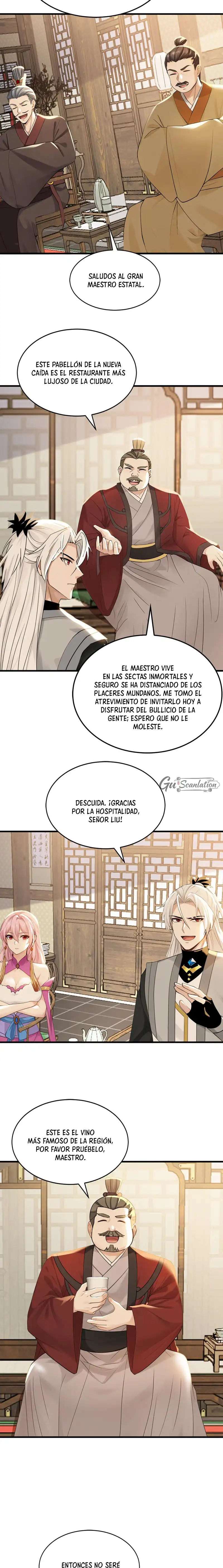 ¡Mientras mis discípulos se matan entrenando, yo me relajo! Capitulo 241 página 4