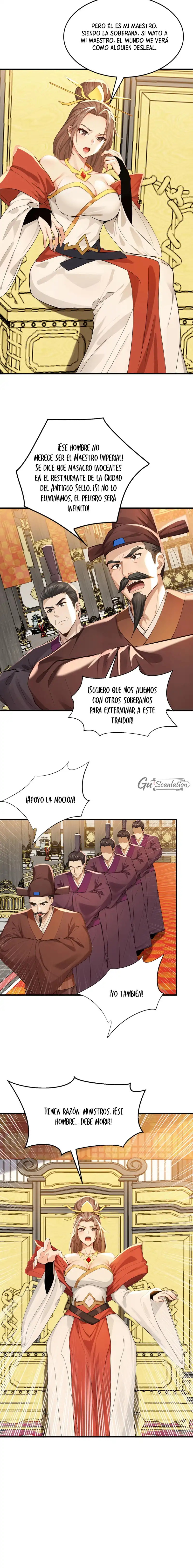 ¡Mientras mis discípulos se matan entrenando, yo me relajo! Capitulo 244 página 3