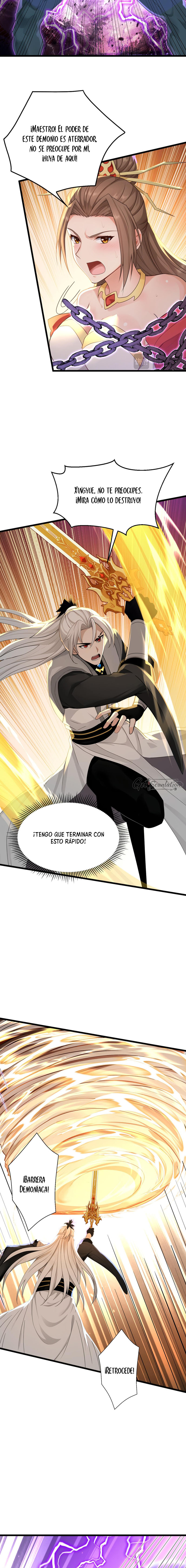 ¡Mientras mis discípulos se matan entrenando, yo me relajo! Capitulo 250 página 3