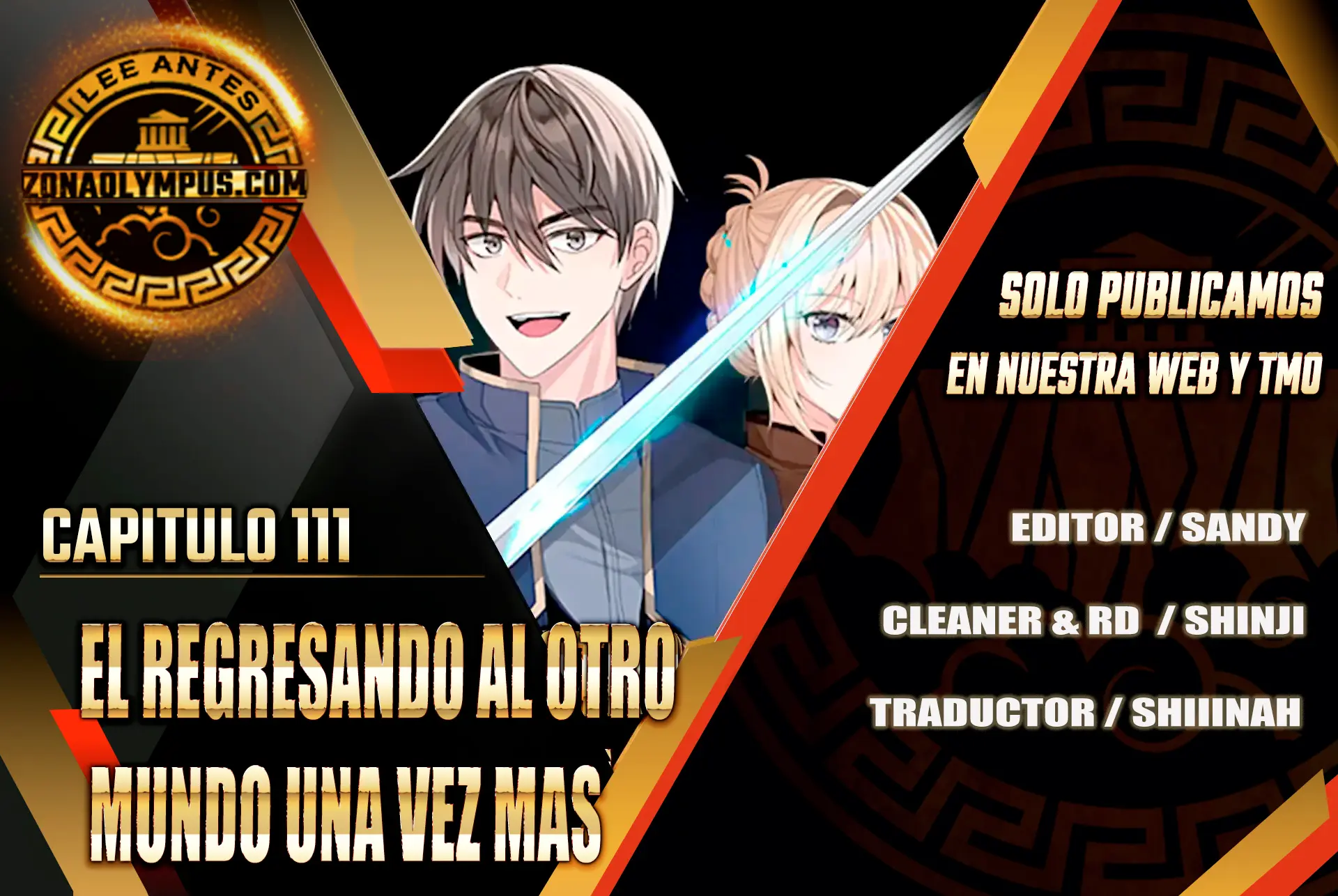Regresando al Otro Mundo una vez mas. Capitulo 111 página 2