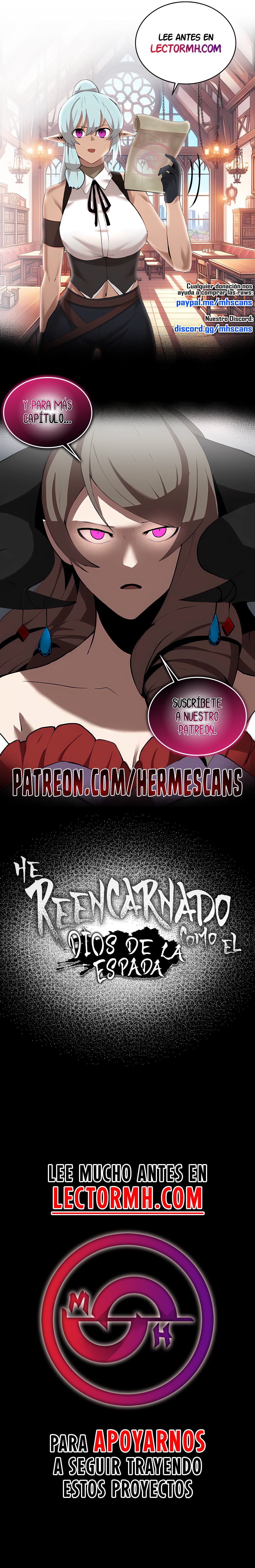 He Reencarnado como el Dios de la Espada Capitulo 81 página 34