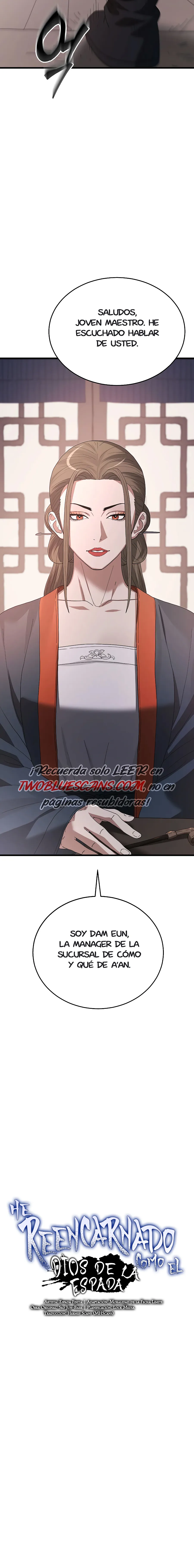 He Reencarnado como el Dios de la Espada Capitulo 83 página 8