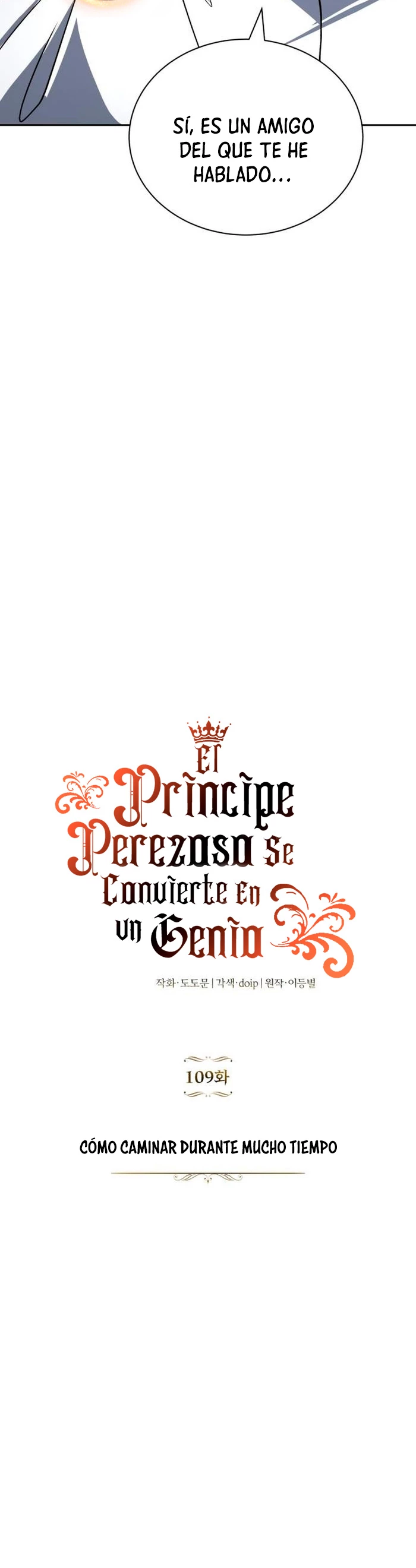El principe perezoso se convierte en un genio Capitulo 109 página 8