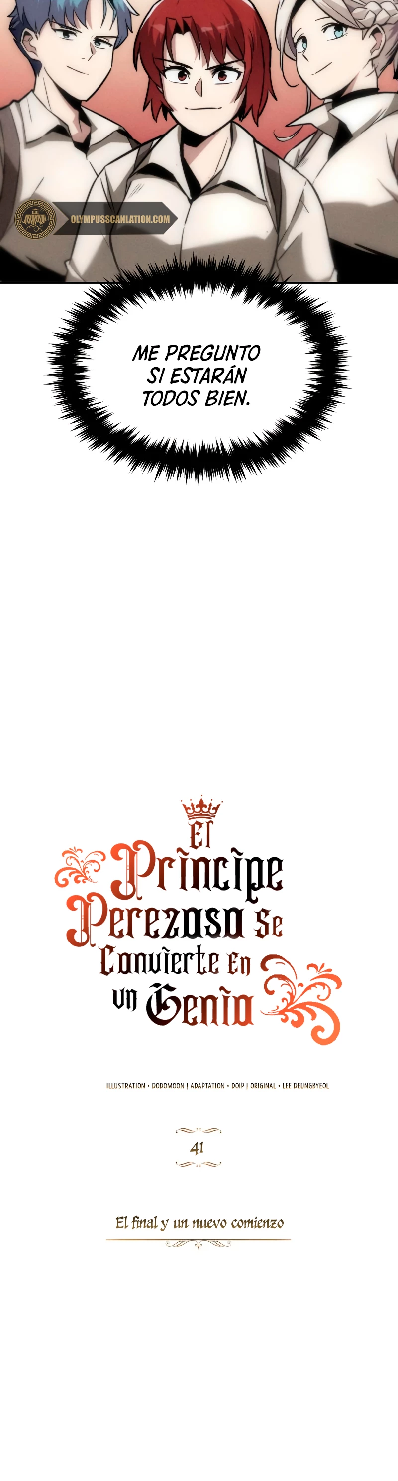 El principe perezoso se convierte en un genio Capitulo 41 página 8