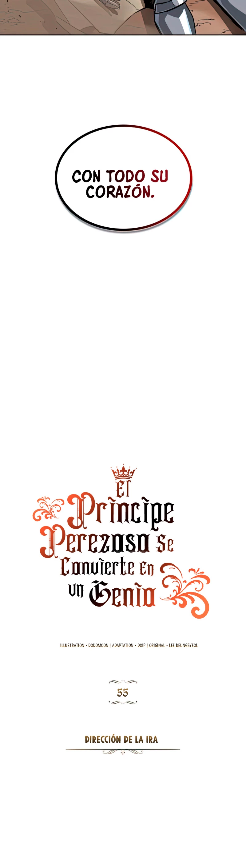 El principe perezoso se convierte en un genio Capitulo 55 página 34