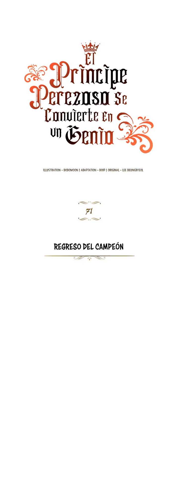 El principe perezoso se convierte en un genio Capitulo 71 página 23