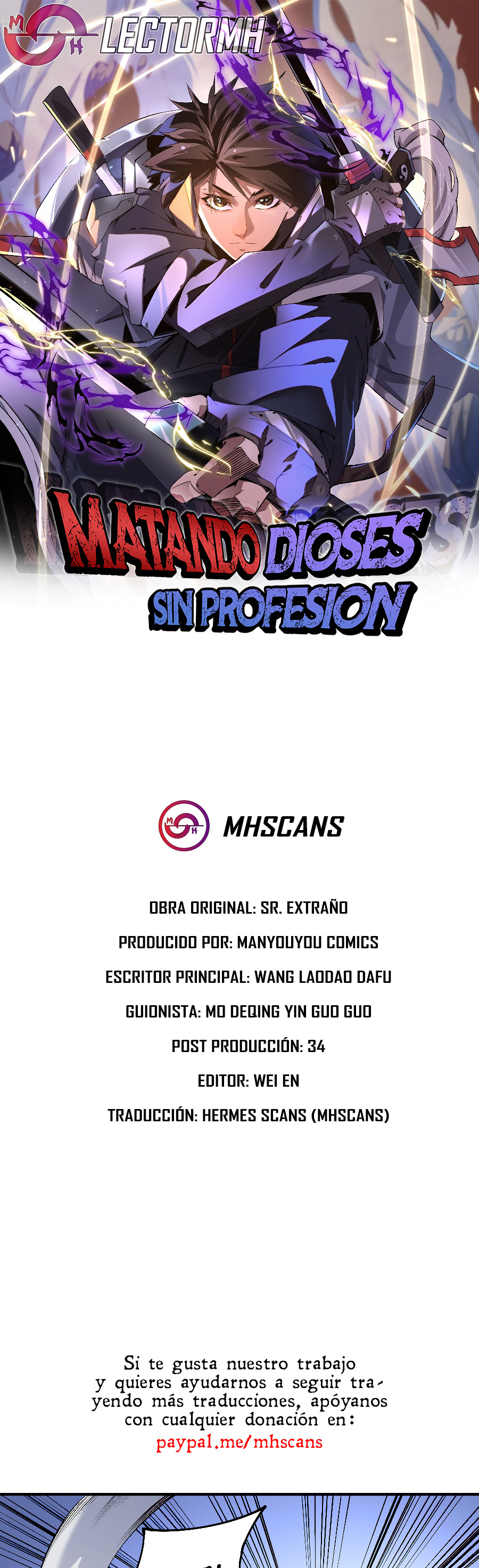 Matando Dioses sin Profesión Capitulo 109 página 3
