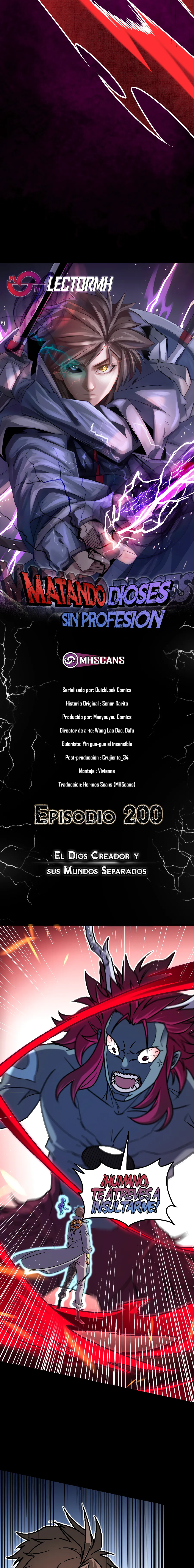 Matando Dioses sin Profesión Capitulo 200 página 3