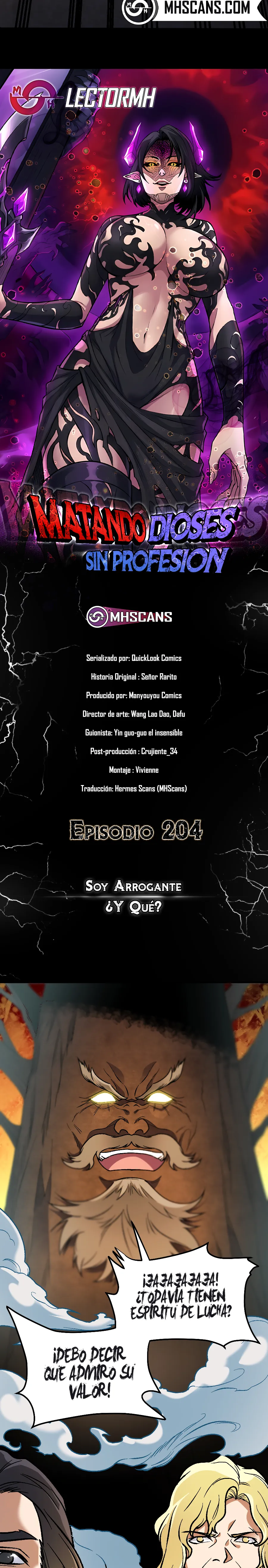 Matando Dioses sin Profesión Capitulo 204 página 4