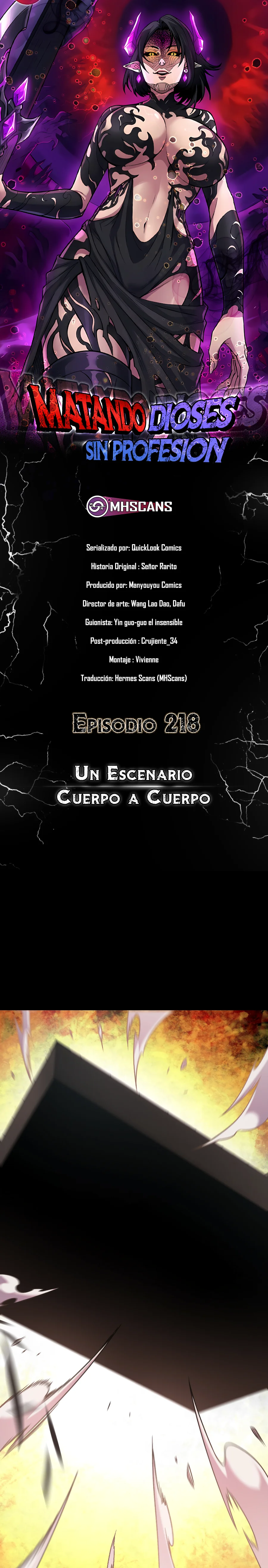 Matando Dioses sin Profesión Capitulo 218 página 4