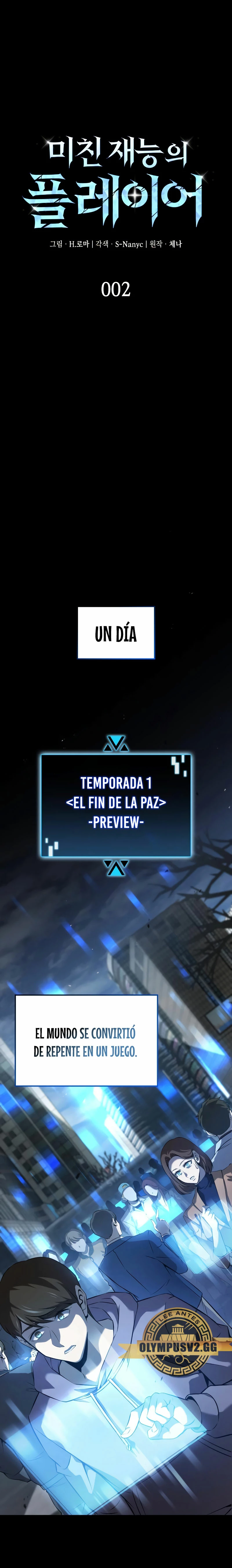 Jugador de talento insano Capitulo 2 página 2