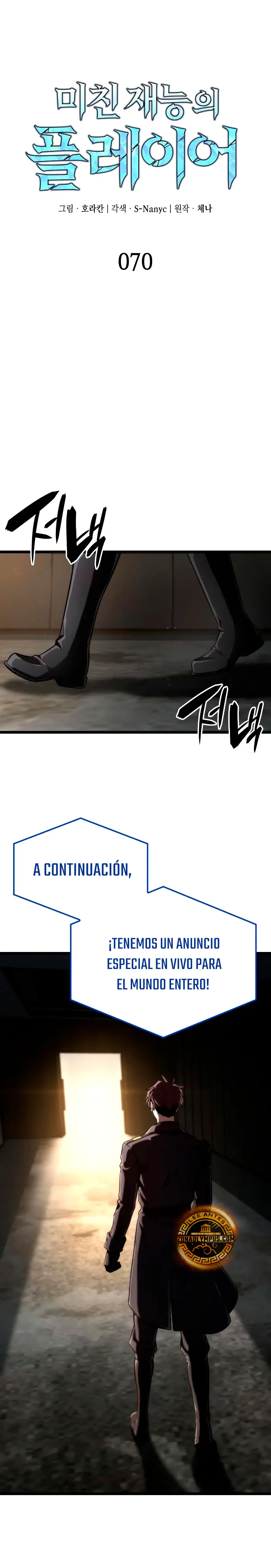Jugador de talento insano Capitulo 70 página 8