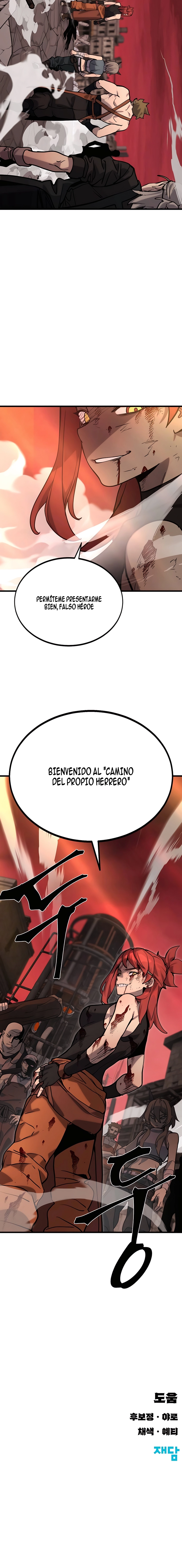 El martillo en lugar de la espada Capitulo 1 página 41