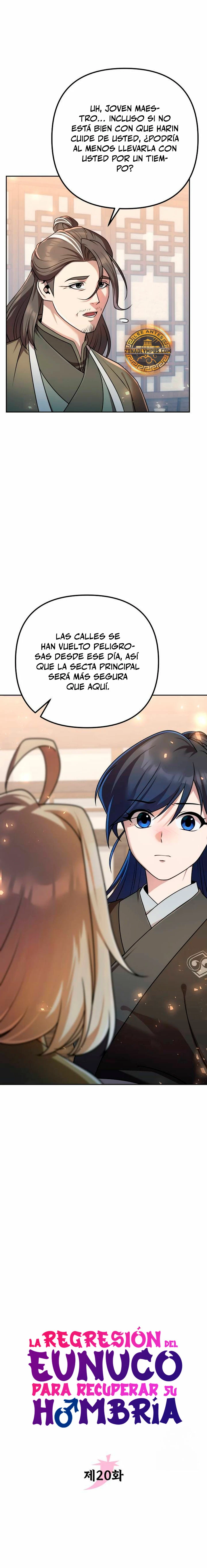 La regresión del eunuco para recuperar su hombría Capitulo 20 página 11