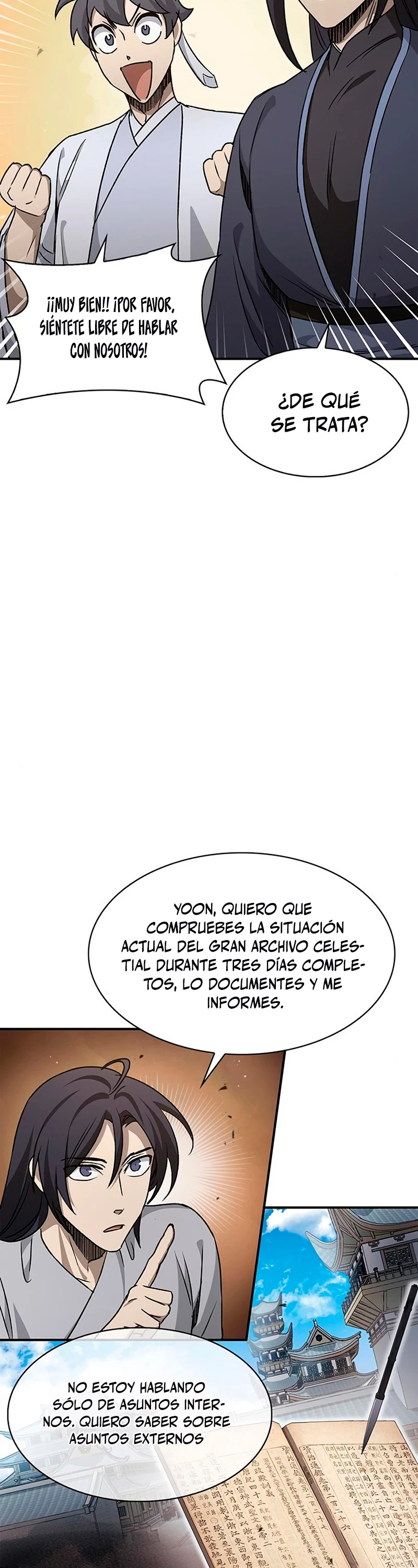 El Joven Maestro del Gran Archivo Celestial Capitulo 9 página 25
