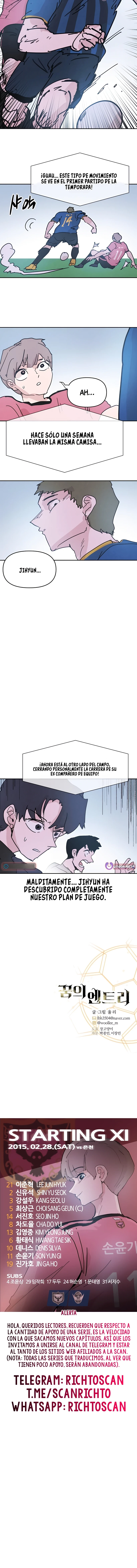 formando la leyenda del fútbol Capitulo 27 página 12
