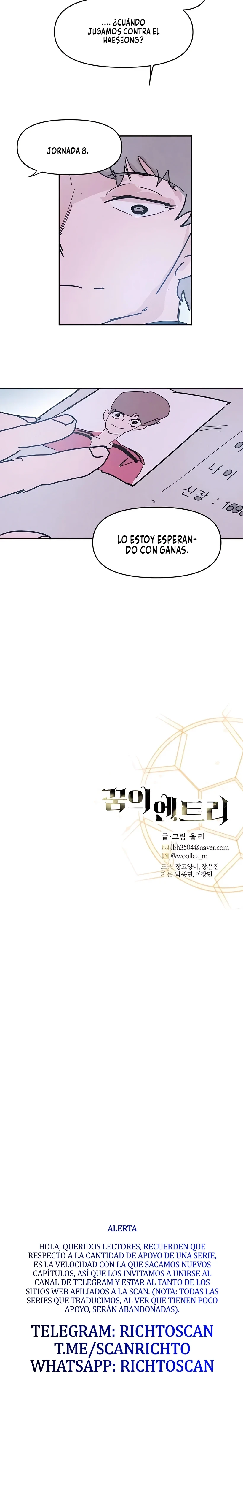 formando la leyenda del fútbol Capitulo 29 página 14