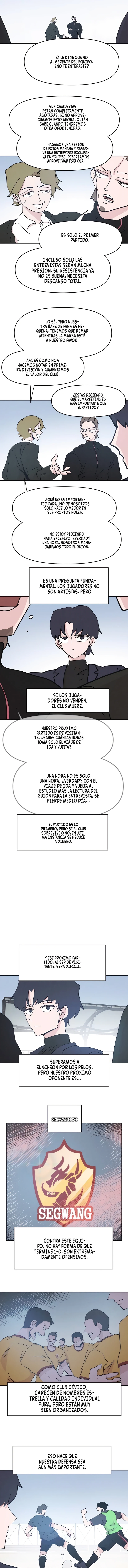 formando la leyenda del fútbol Capitulo 30 página 8