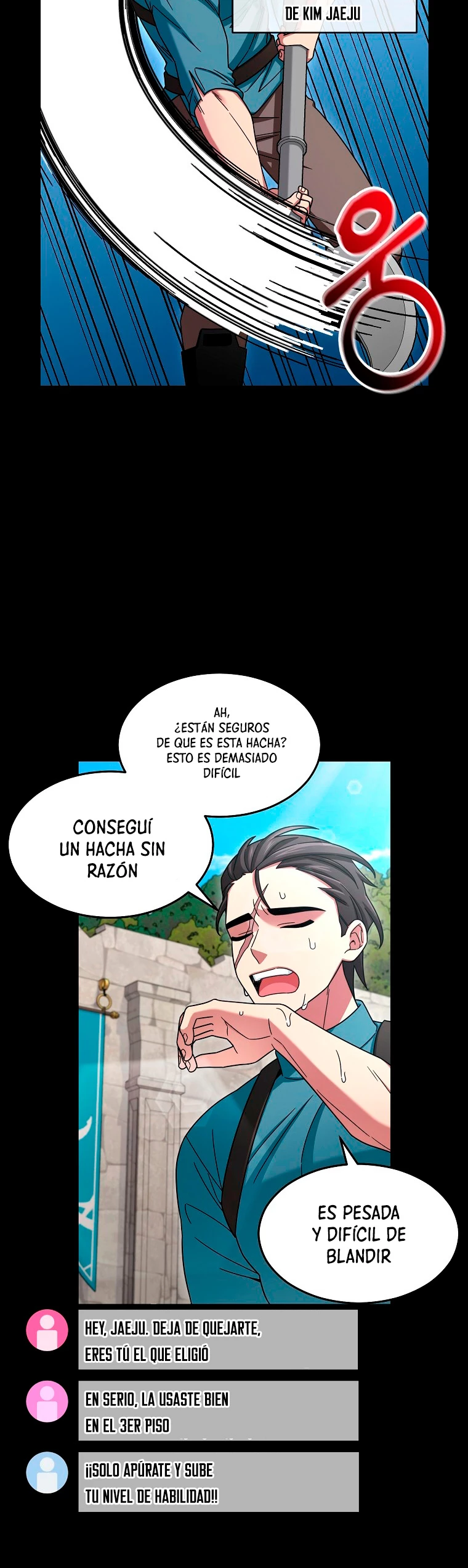 El Novato es Muy Fuerte Capitulo 11 página 50