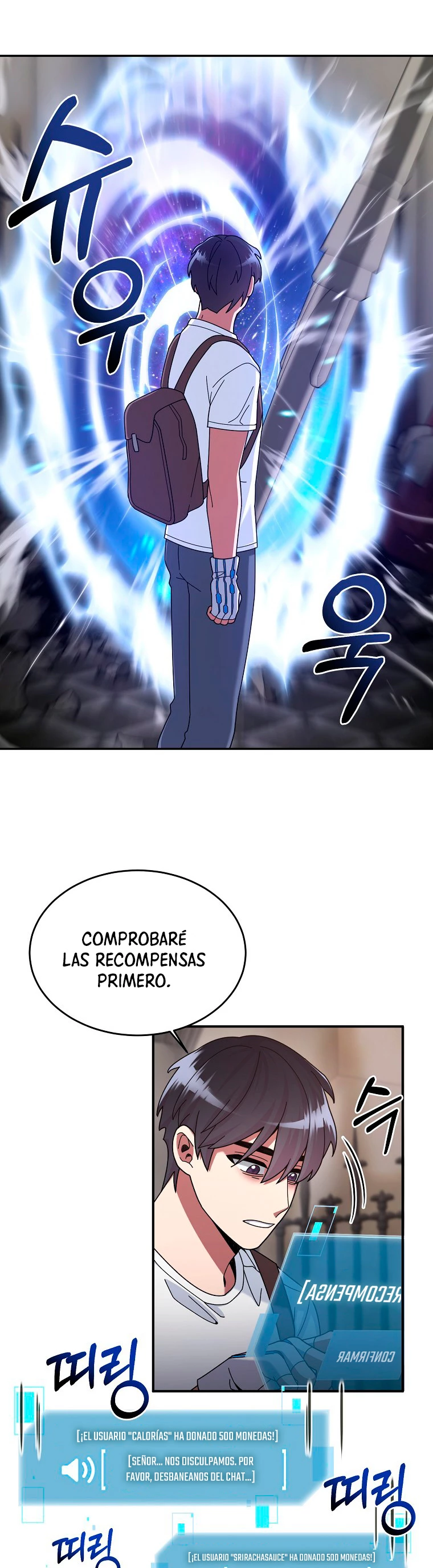 El Novato es Muy Fuerte Capitulo 27 página 34