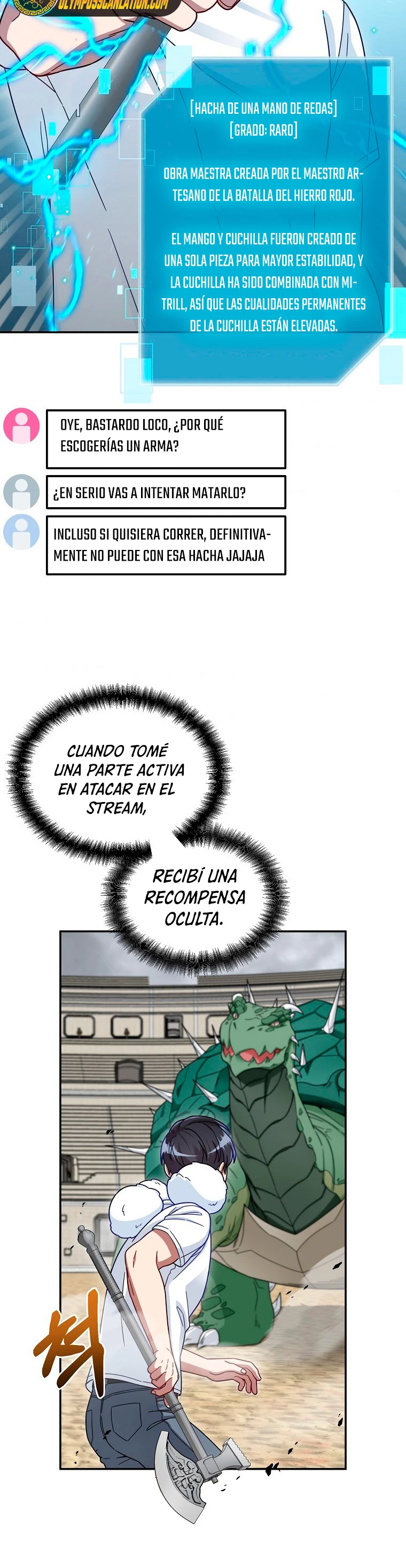 El Novato es Muy Fuerte Capitulo 4 página 21