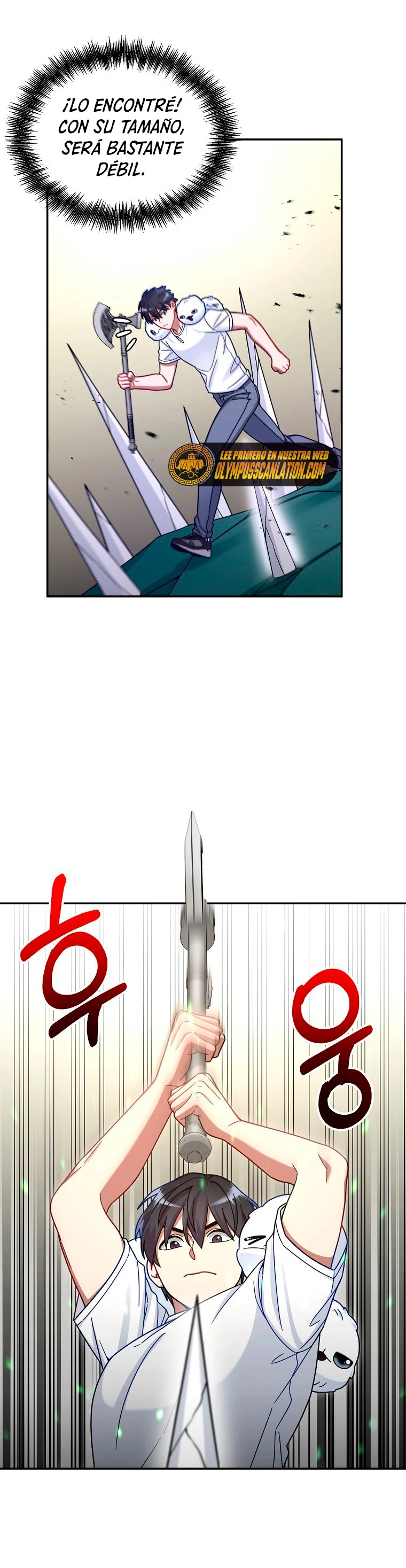 El Novato es Muy Fuerte Capitulo 4 página 42