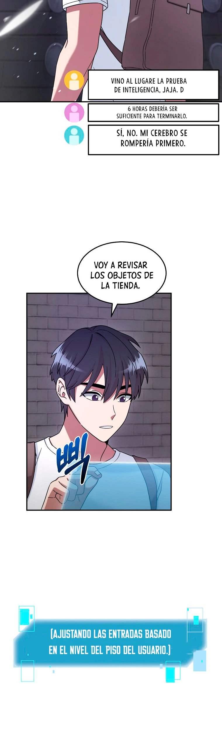 El Novato es Muy Fuerte Capitulo 8 página 22