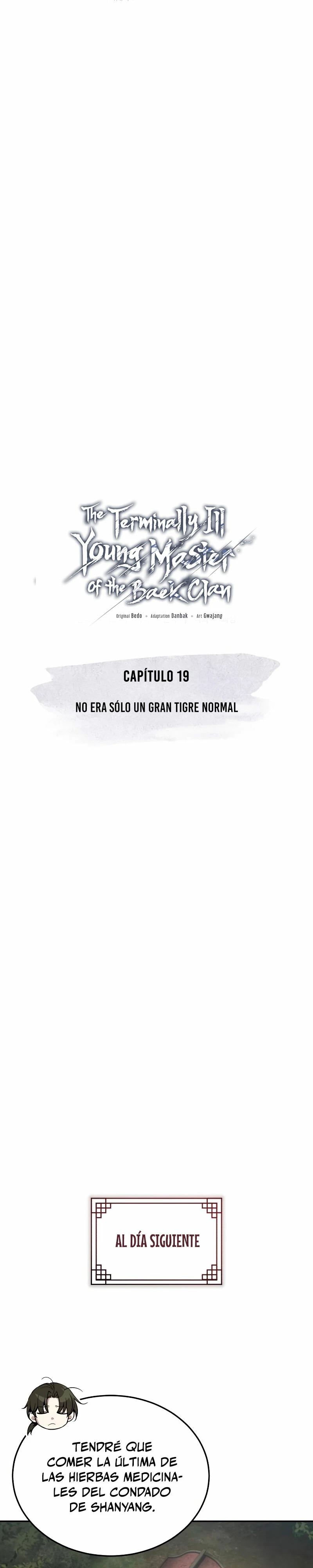El enfermo terminal joven maestro Baek Capitulo 19 página 10