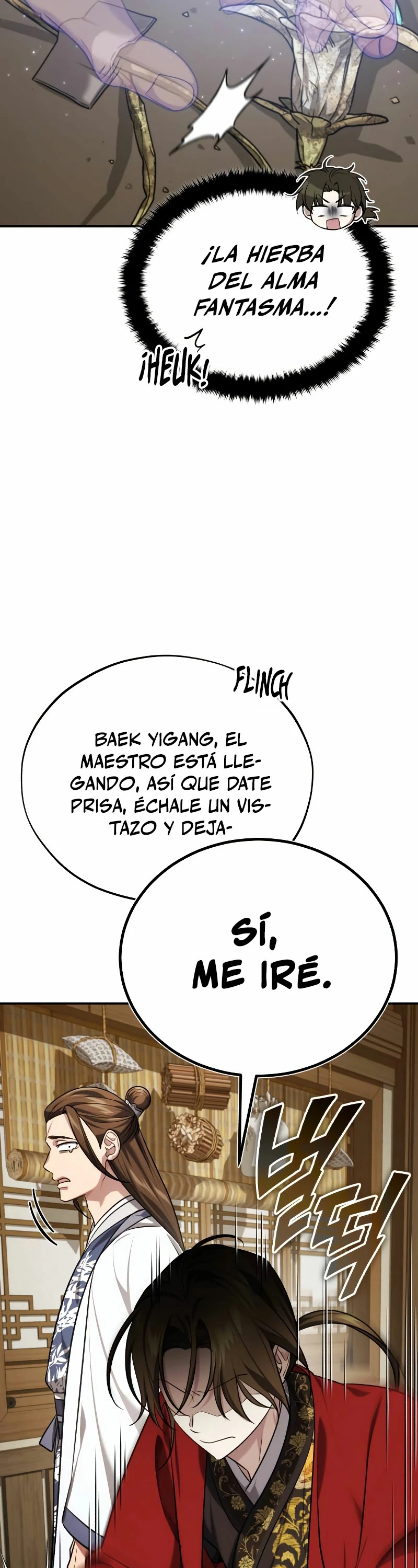 El enfermo terminal joven maestro Baek Capitulo 36 página 50