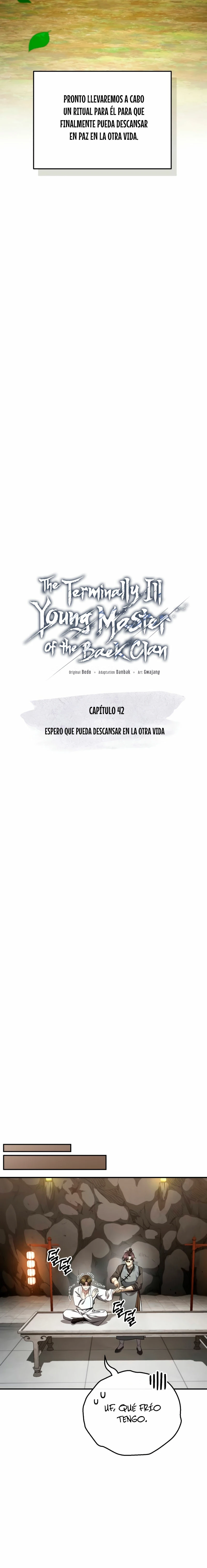 El enfermo terminal joven maestro Baek Capitulo 42 página 7