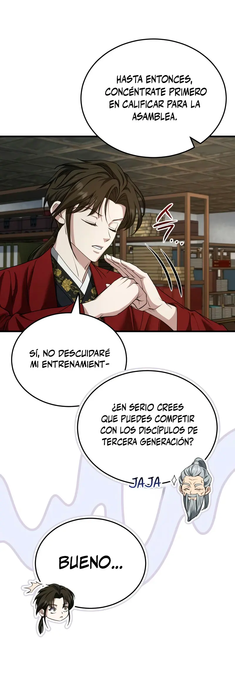 El enfermo terminal joven maestro Baek Capitulo 47 página 14