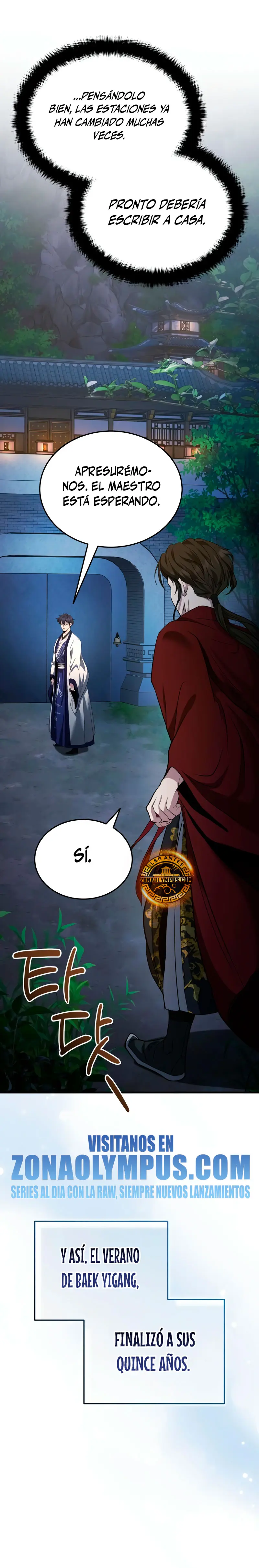 El enfermo terminal joven maestro Baek Capitulo 47 página 40