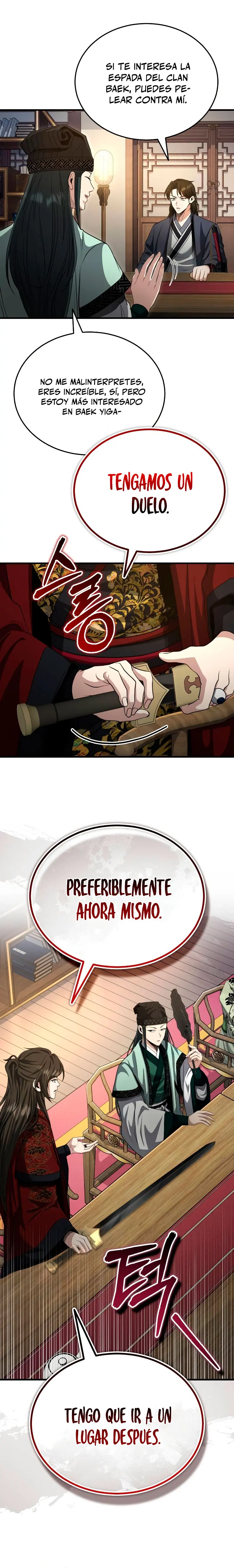 El enfermo terminal joven maestro Baek Capitulo 55 página 17