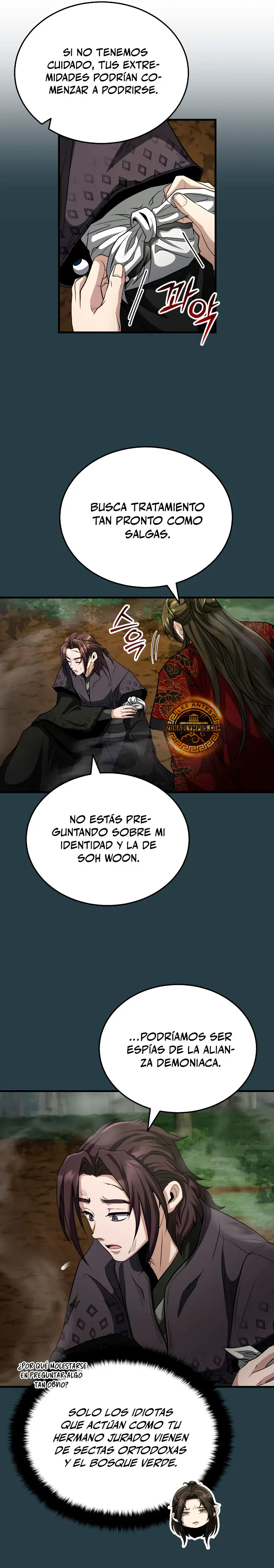 El enfermo terminal joven maestro Baek Capitulo 58 página 15