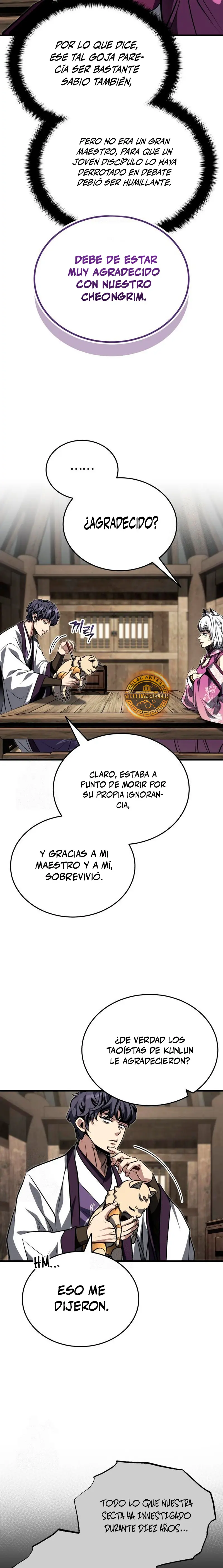 El enfermo terminal joven maestro Baek Capitulo 82 página 17
