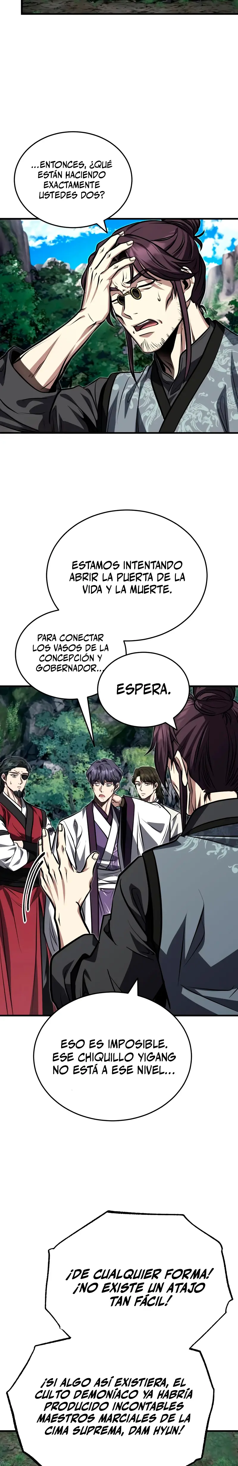 El enfermo terminal joven maestro Baek Capitulo 85 página 13