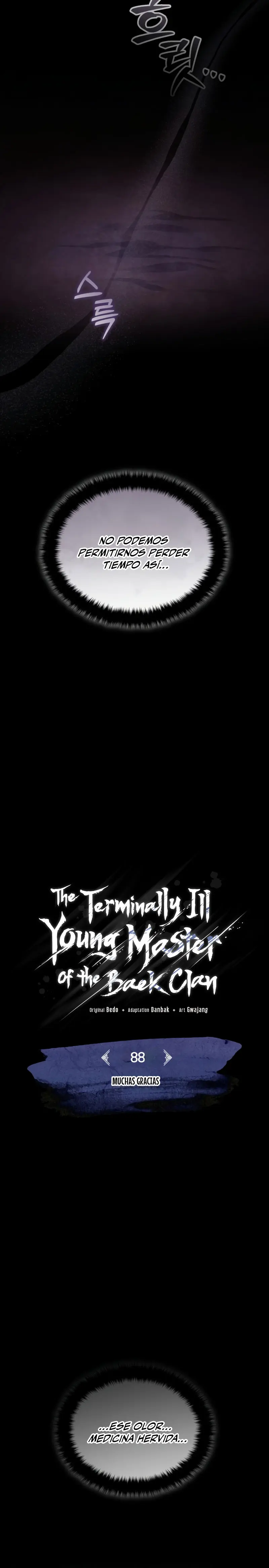El enfermo terminal joven maestro Baek Capitulo 88 página 10